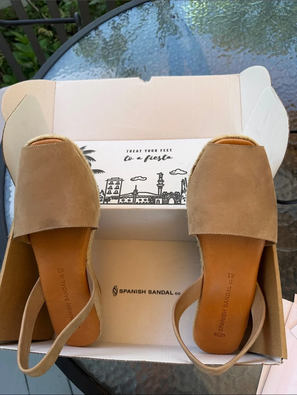 Taupe Suede Espadrille Slingback